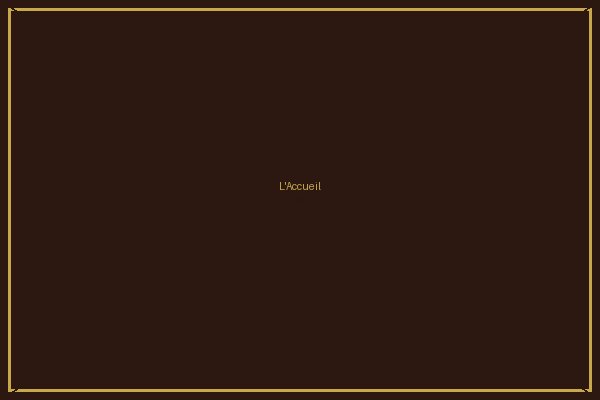 L'accueil
